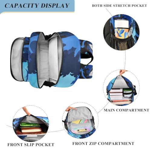 Kids Backpack Elementary Middle School Bags for Boys Girls | Travel, Daypack, Lightweight, Waterproof, with Reflective Strip - color: Multi 23