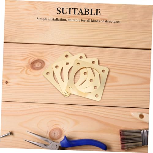 4Pcs Sparrow House Metal Entrance Protector Durable Predator Defense Hole Guard with Inner Diameter for Easy Outdoor Mounting for Birdhouse Protection