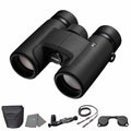 PROSTAFF P7 8x30 (16770) Black Binoculars Bundle with Lens Pen and Cleaning Cloth, Compact Binoculars for Adults for Hunting, Bird Watching, and Hiking Essentials, Zoom Lightweight Travel - style: P7 8x30