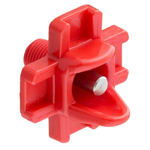 Doublewood 20Pcs Chicken Nipples Horizontal Side Mount Poultry Water Nipple Waterer Drinker Outdoors for Chicken Ducks Quail and Other Poultry (20)