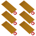 6pcs 45mmx100mm Film Heater Plate Adhesive Pad, PI Heating Elements Film 24V 30W Strip Heater Adhesive Polyimide Heater Plate - size: 45mmx100mm