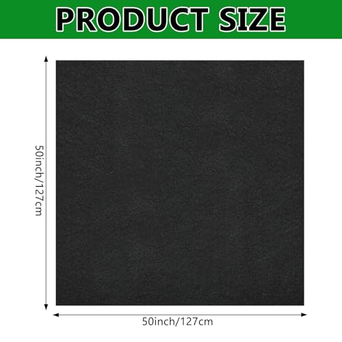 50x50 Inch Large Bird Cage Mat,Under Pet Cage Mat for Bird Cages, Dog Crate Mat Liner, Waterproof Felt Liner with Non-Slip Backing for Kennel Training, Floor Protector and Reptile Aquariums - size: 50x50 Inch