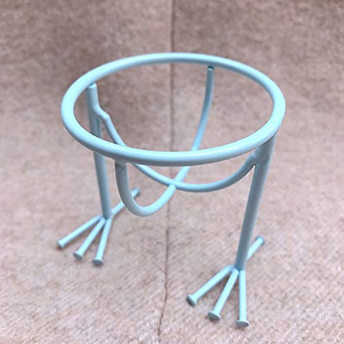 AKOAK 1 Pack Cute Chicken Shape Powder Puff Storage Rack, Makeup Egg Drying Rack, Makeup Gourd Puff Sponge Display Stand Beauty Tools (Sky blue) - color: Sky blue