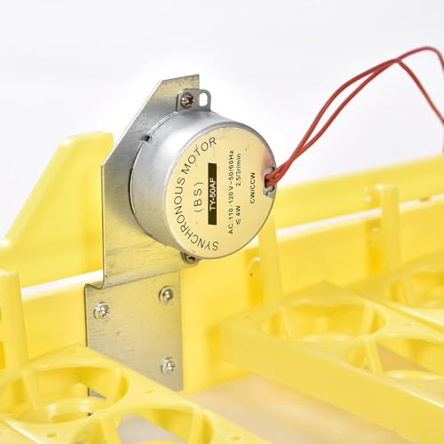 GRAND ORANGE Egg Incubator Automatic Digital Poultry Hatcher Machine | Breeder with Temperature Control and Auto Turning for Hatching Chicken Duck Goose Quail Birds (96 Eggs) - size: 96 Eggs
