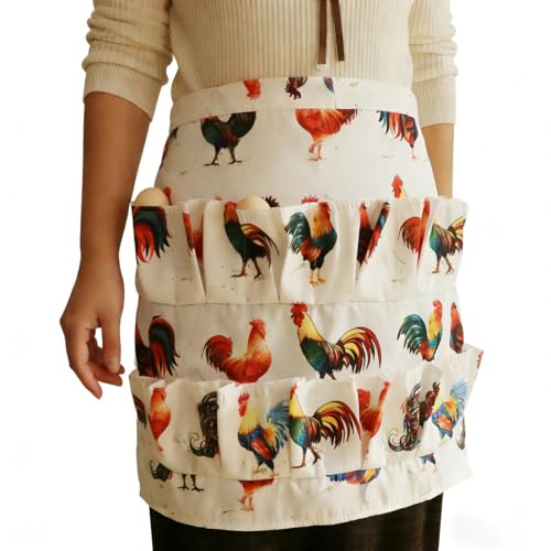 Egg Collecting Apron for Chicken Duck Goose Eggs, Farm Egg Gathering Apron, Suitable for Kitchen and Garden Use - style: B