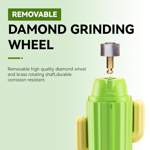Bird Nail Grinder Upgraded Bird & Cat Nail Clipper rwith LED Lamp 2-Speed Electric Rechargeable Bird Beak Grinding Stone for Cats Dogs Bird Parrot Budgerigars Parakeets Myna Conure Parakeets Lovebirds