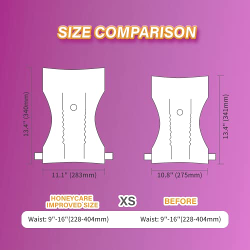 HONEY CARE All-Absorb Disposable Female Dog Diapers Extra Small Size, Improved, Super Absorbent, Breathable, Wetness Indicator, 50 Count (Pack of 6) - size: X-SMALL(Pack of 6)