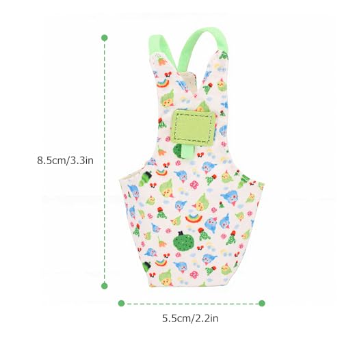 Haofy Parrot Flight Suit Lightweight Adjustable Bird Harness with Backstrap Design Safe Escape Proof for Outdoor Travel Cute Parrot Outfit Wings Free Movement (Style 1) - size: Style 1