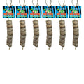 BIRD KABOB Mini - 6 Pack - an All-Natural, Holistic, Veterinarian Recommended, Earth Friendly, shreddable Hanging Bird Toy with Yucca Chunks