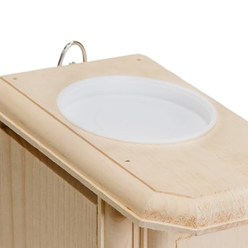 Bird Habitats Open-Top Bluebird House, Predator-Resistant Nest Box