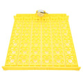 Akozon 156pcs Fully Automatic Egg Incubator Tray Durable Plastic Egg Turner for Chicken, Duck, and Quail (110V)