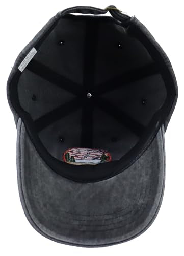 Easily Distracted by Birds Hats for Men Women, Adjustable Cotton Embroidered Birds Watchers Baseball Cap
