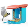 Wyze Bird Feeder Camera Case with Macro Lens (Blue) | Macro Lens Included; 5 Diy Mounting Methods; Weatherproof Cam Shield; Universal Wyze Compatible - color: Blue