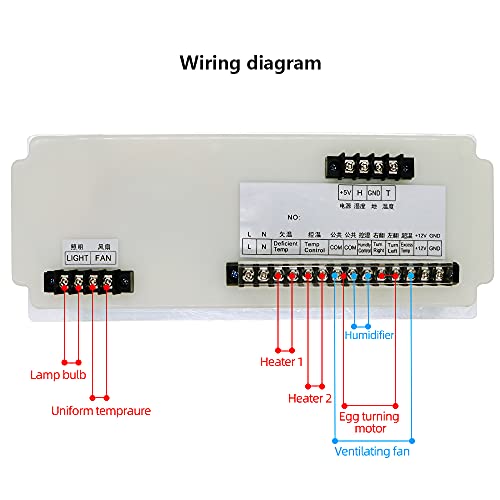 Full Automatic Egg Incubator Controller XM-18D Temperature and Humidity Controller
