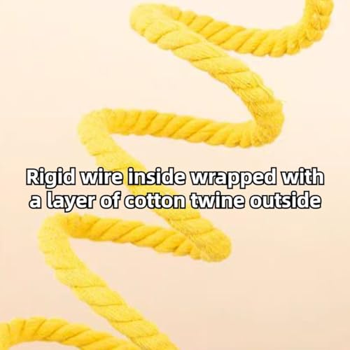 Sugar Glider Toys, Sugar Glider Climbing Ropes, Hanging Toys Cage Accessories, Enrichment Toys, Soft Touch Small Pet Swing Toys for Rats, Birds (Yellow) - color: Yellow