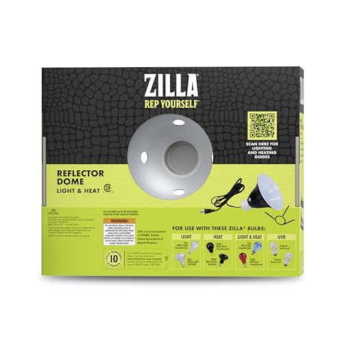 Zilla Premium Reflector Domes 5.5 Inches,Black - size: 5.5 Inch (Pack of 1)