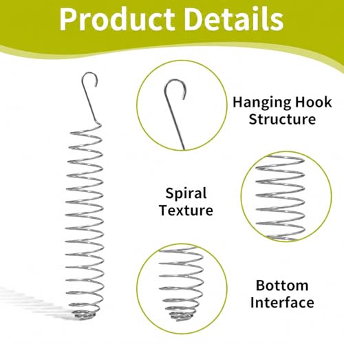 1 Pack Small Bird Millet Spray Holder & Snack Feeder - Hanging Parrot Treat Stand with Cuttlebone & Mineral Block for Beak Exercise, Metal Cage Accessories for Small Parrots & Parakeets Gifts