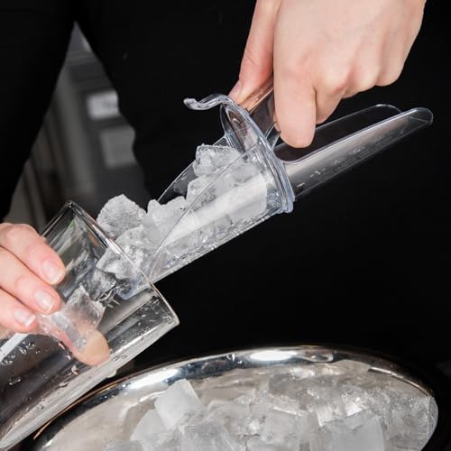 Carlisle FoodService Products SI4550 Banquet Saf-T-Scoop Ice Scoop, 4-6 oz (118-177 ml) - size: 4 oz to 6 oz