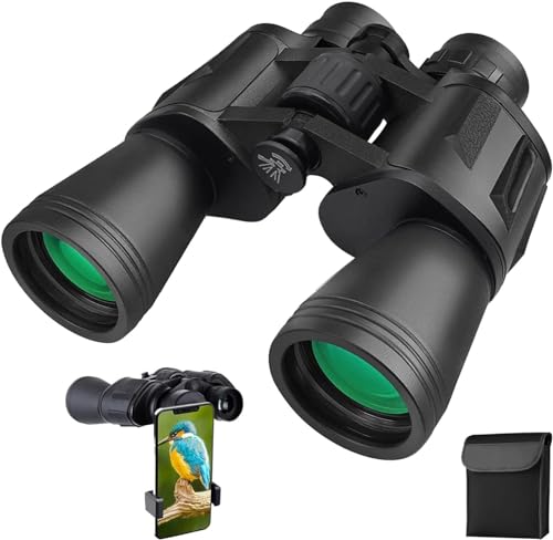 20x50 Binoculars for Adults, HD High Powered Professional Binoculars for Bird Watching Travel Concerts Outdoor-BAK4 Prism FMC Lens,Waterproof