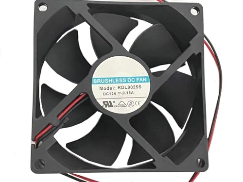 Joshua Adams RDL9025S DC12V 0.16A 9025 Cooling Fan