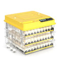 216 Egg Incubator for Hatching Eggs, Fully Automatic Egg Incubator with Auto Temp/Water/Turning, for Chicken Duck Goose Quail Pigeon Turtle Eggs, Humidity Control by Bottles, 360° View Clear Window - size: 216-EGGS