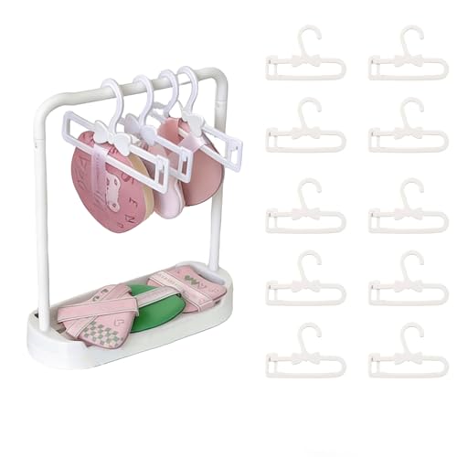Makeup Sponge Rack, Sponge Drying Rack For Storing Beauty Eggs Display Rack, Makeup And Beauty Mixed Sponge Storage Rack, Makeup Sponge Box,1 Drying Rack and 10 Hangers