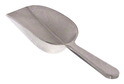 4-Ounce Flat Bottom Aluminum Scoop - color: Aluminum - Flat Bottom, size: 4 Oz