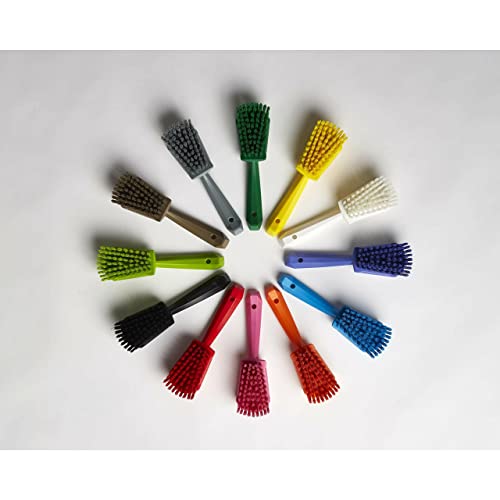 Vikan 41929 Brush,Washing,Stiff,10",PP/PBT,Black - color: Black