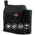 Heavy Duty Smoker Cover, Adjustable Straps, Black | Waterproof, Weather Resistant, UV & Fade Resistant, Heavy Duty Protection, Adjustable Straps, Outdoor Grill Cover, Secure Fit - color: Black, size: 41''L x 22''W x 49''H