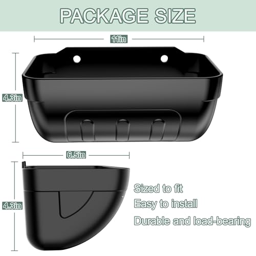 Goat Feeders Hanging Poultry Feeder Trough for Livestock, 3*3.5 Quart Black | Goat Feeder, Hanging Chicken Waterer Feeder - size: 3*3.5 Quart