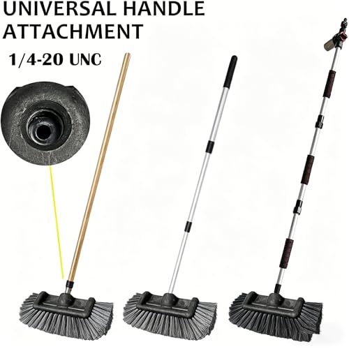 11.5" Car Wash Brush with Ultra-Soft Bristle for Car,Truck,RV&Boat Exterior Cleaning,Dark Gray