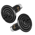 HealSmart 75W Reptile Heat Lamp Ceramic Heat Emitter, No Light Emitting Heat Bulbs, Suitable for Snake/Lizard/Spider, Plant Growth and Incubating Chicken, 2-Pack - size: 75W, style: 2 Pack