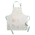 Maison d' Hermine Aprons for women with Pocket 100% Cotton (27.50"x31.50") | Adjustable Neck Strap & long ties Apron Men Chef Wedding Cooking Gardening Server Maid - color: 001 - Colmar
