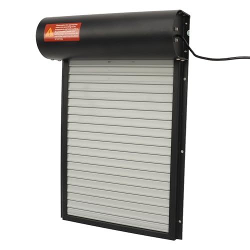 Automatic Chicken Coop Door Opener Battery Powered Timer LED Display with Programmable Controller for Chicken Duck Goose Poultry Coop (Black) - color: Black