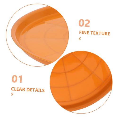 Toyvian Bird Cage Bottom Tray Waterproof Plastic Poop Tray for Birds Parrot Cage Accessories Replacement Litter Holder Compatible Birdcages - color: Light Brown