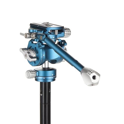 Benro CyanBird Pro Carbon Fiber Lightweight Tripod Kit for Birding & Wildlife for Scopes, Binoculars & Photography, Ball Head, Adjustable Legs, Arca-Swiss Plate, Flip Locks, 60" Max Ht, 9.9lb Payload