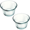 2026 Upgraded Glass Bird Feeder Cups 2-Pack, Clear Oriole Jelly Bowls for Hummingbirds & Goldfinches, Hanging Weather-Resistant Replacement Vessels for Garden Patio Balcony