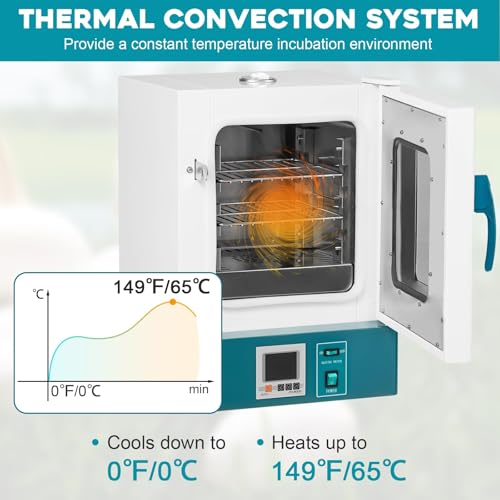 20L Digital Lab Incubator, Constant Temperature Cabinet Incubator RT-65℃, PID Control, Incubators for Hatching Eggs, Reptile Incubator, Bacterial Culture, Medical Science Incubadora | PID Control, For Hatching Eggs, Reptile Incubator, Bacterial Culture, M
