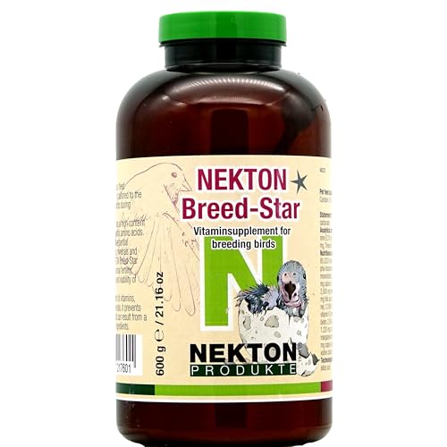 Nekton Breed-Star Breeding Supplement for Birds 600g / 21.16oz, Off White - size: 600g