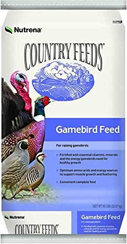 Nutrena Country Feeds Gamebird Turkey Grower Pellet 21% 50 Pounds