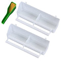 [2 Pack] Seneme Bird Water Dispenser for Cage, Bird Food Feeder for Cage | Bird Food Bowl Cups, Bird Waterer Food Feeder, Birds Dispenser Feeder for Cage with Bird Feeder Accessories - size: 2 Pack