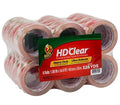Duck HD Clear Packing Tape Refills - 24 Rolls of Heavy Duty Shipping and Moving Packing Tape - Clear Strong Packaging Tape for Boxes, Packing and Moving Supplies - 1.88 In. x 54.6 Yards (393730) - size: 24 Rolls