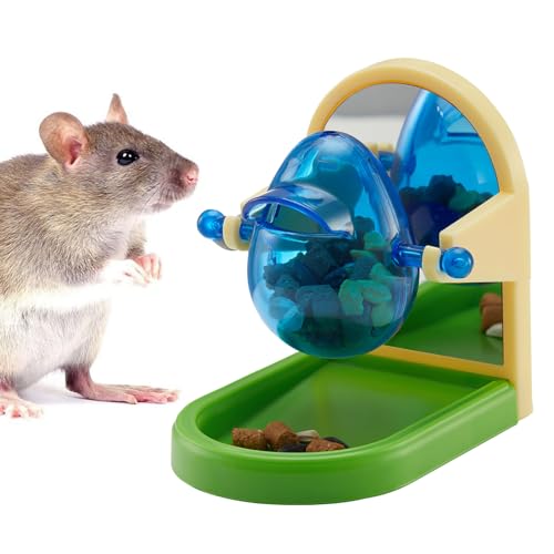 Rat Enrichment Foraging Toy, Intelligent Treat Dispensing Puzzle | Interactive Puzzle Design Inspires Natural Foraging Instincts, Slows Feeding Speed to Relieve Boredom and Anxiety for Rats - style: 1Pcs