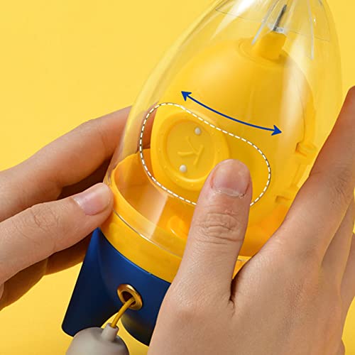 Egg Yolk Mixer Manual Puller, Golden Egg Maker, Egg-Spinner Quick Eggs Homogenizer, Egg-Shaker, Silicone Shaker Whisk with Drawstring for Kitchen Mixing Eggs Whites and Yolks