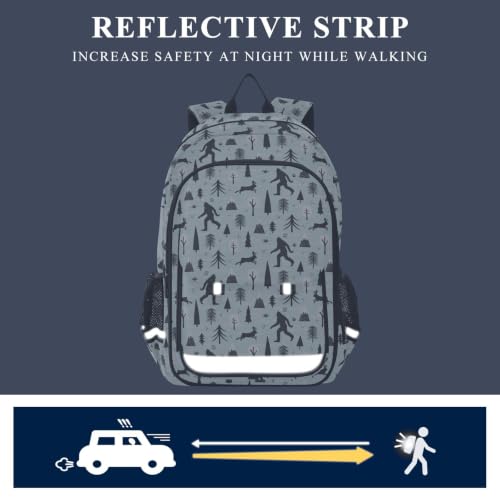 Kids Backpack Elementary Middle School Bags for Boys Girls | Travel, Daypack, Lightweight, Waterproof, with Reflective Strip - color: Multi 14