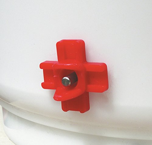 Farm Innovators RN-4 Side Mount Poultry Watering Nipples, 4-Pack