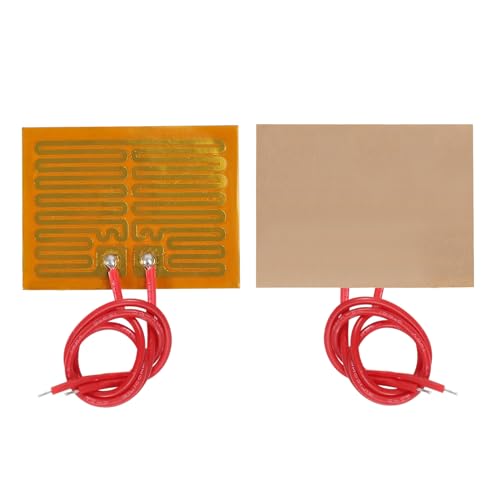 6pcs Film Heater Plate Adhesive Pad 5V 1W 30mmx40mm PI Heating Elements Film Strip Heater Adhesive Polyimide Heater Plate - size: 30mmx40mm