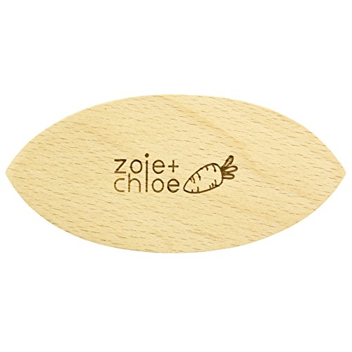 Zoie + Chloe 100% Natural Plant-Fiber Soft Bristles Vegetable Brush - size: Small 4.3 INCH
