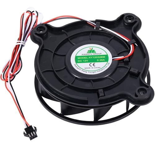 New XY12032BM Cooling Fan, DC12V 0.26A Silent Exhaust Fan, 120×120×32mm Fan XY12032BM