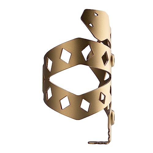 Portland Design Works Water Bottle Cage - Lightweight Water Bottle Holder for Bikes, RATTLESNEK KEJ - Desert Gold - Left Opening - style: RATTLESNEK KEJ - Desert Gold - Left Opening